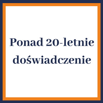 Ponad 20-letnie doświadczenie